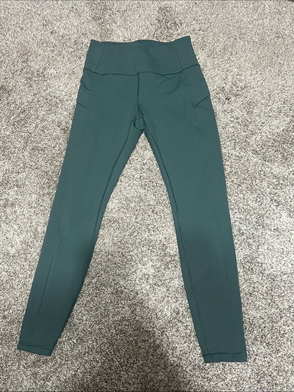 Avalanche Teal High-Waist Pocket Leggings